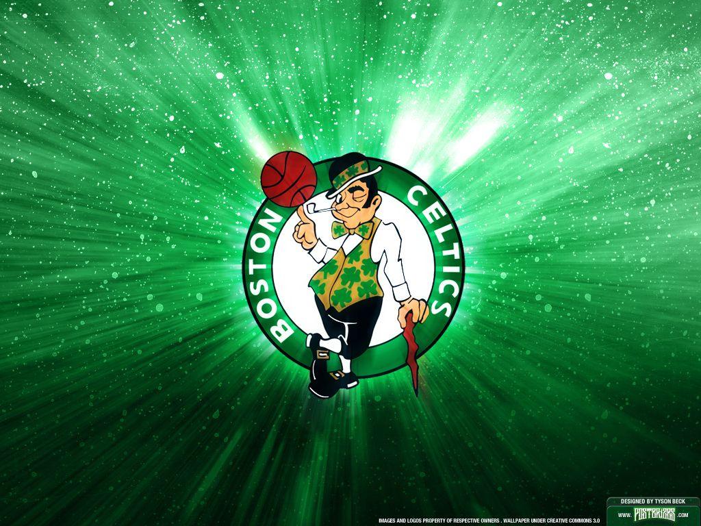 1024x768 Celtics Logo hình nền