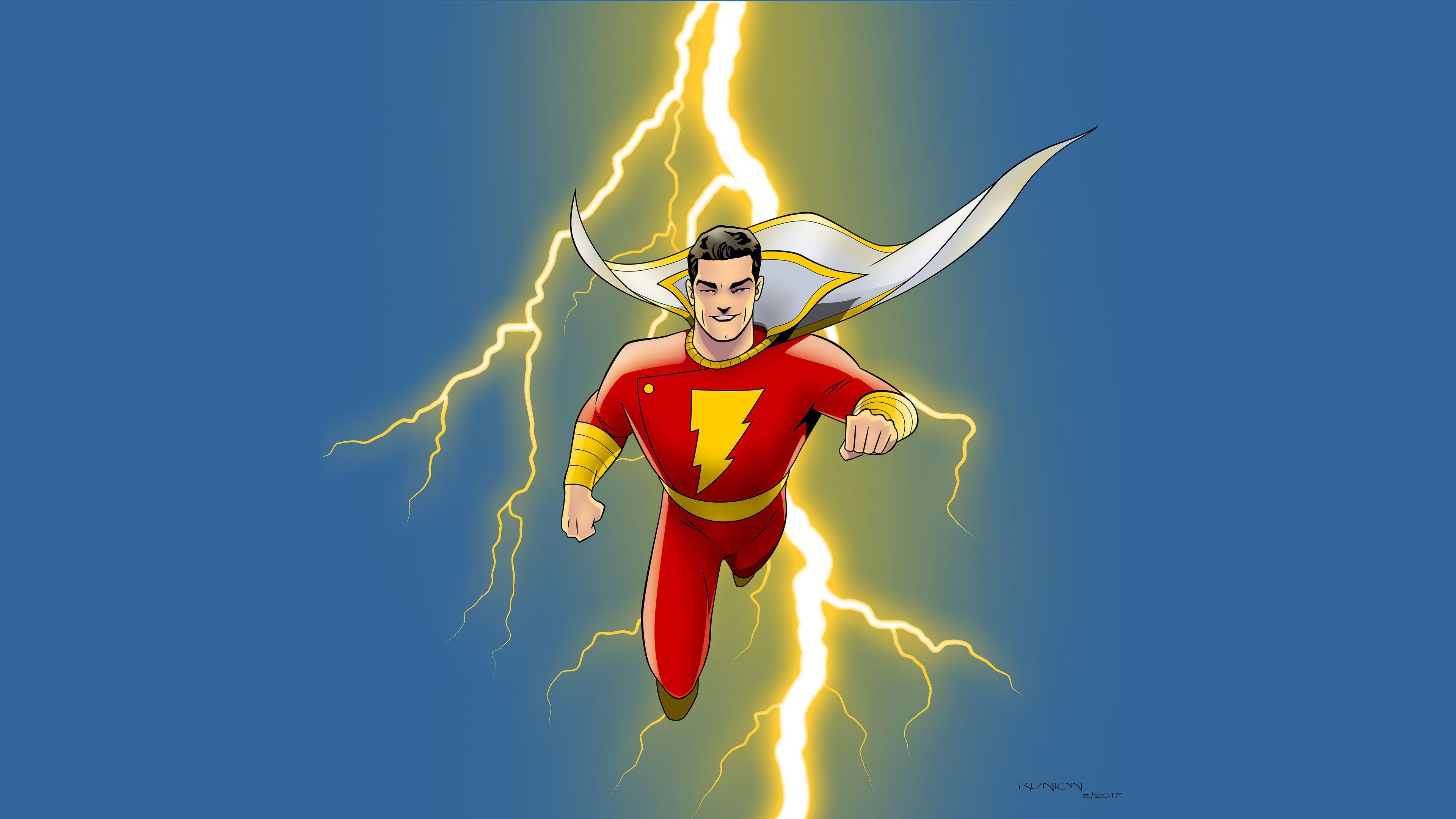 3840x2160 Shazam Wallpaper