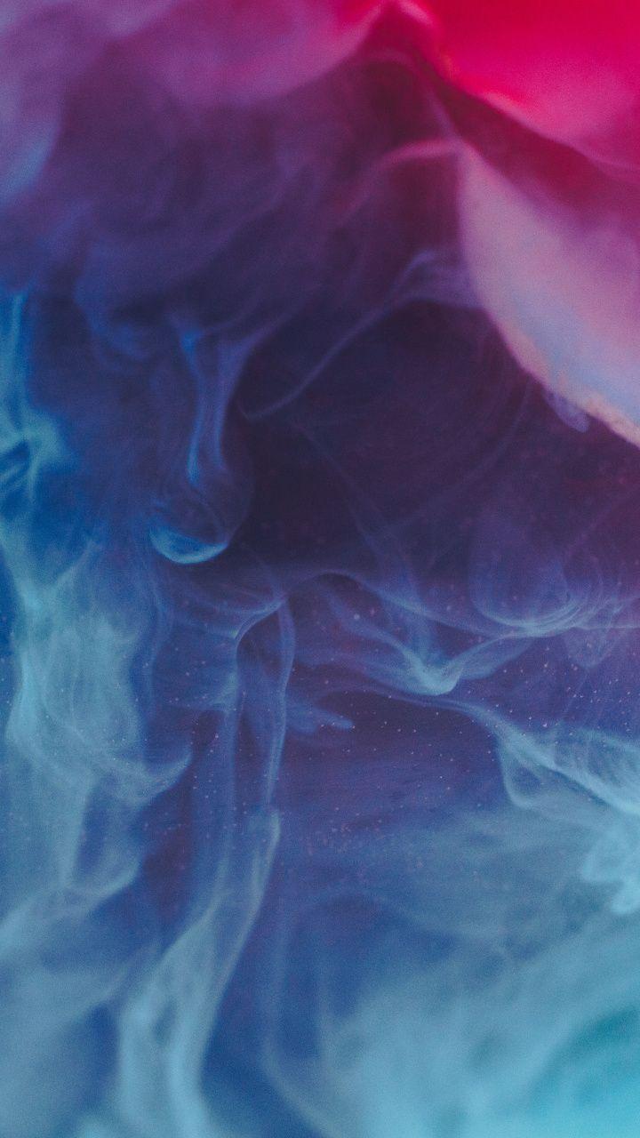 720x1280 Colorful, smoke, art wallpaper. Abstract iphone wallpaper, Cool