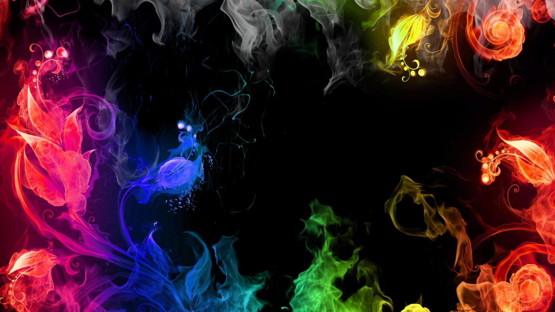 1920x1080 Colorful Smoke Art