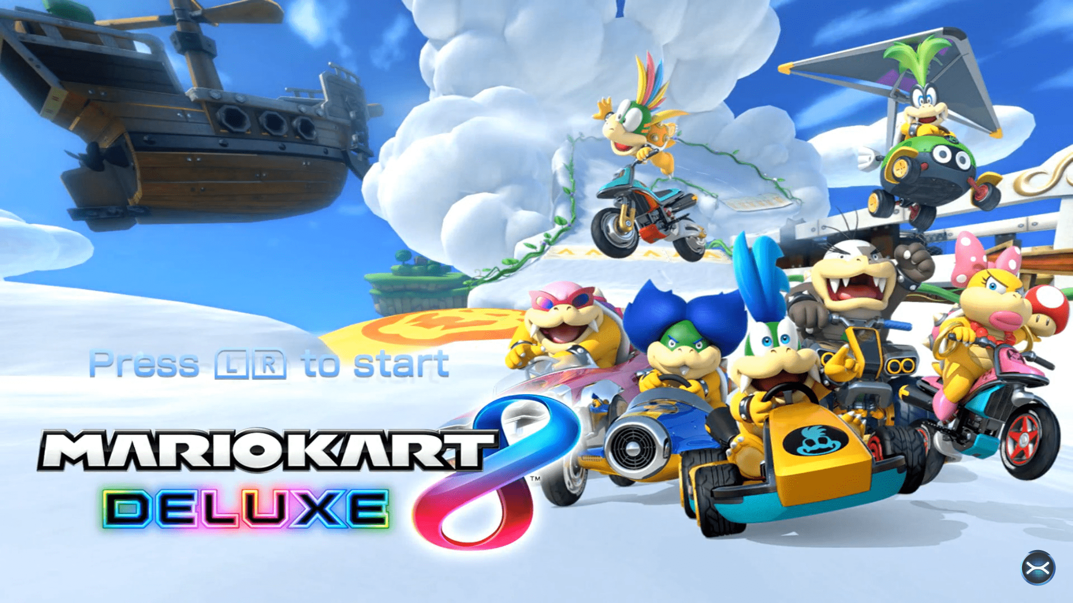 2208x1242 Mario Kart 8 Deluxe Screen. Mario kart, Mario kart 8