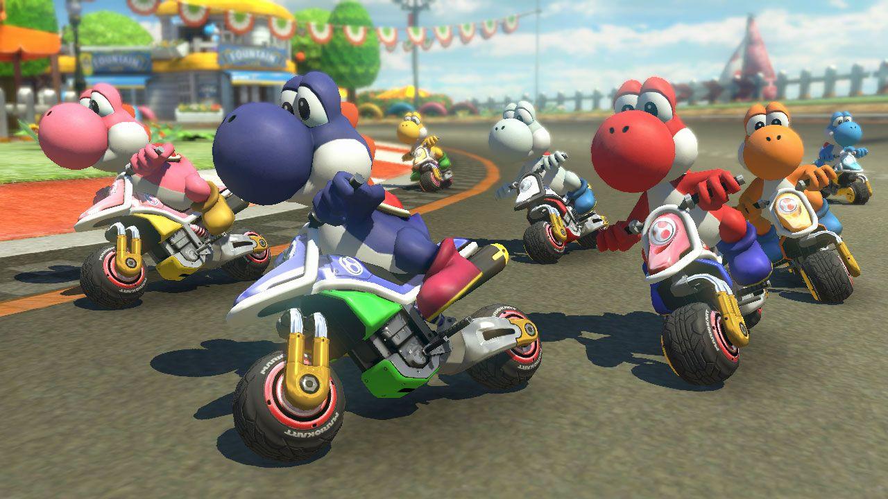 Mario Kart 8 Deluxe Wallpapers Top Free Mario Kart 8 Deluxe Backgrounds WallpaperAccess
