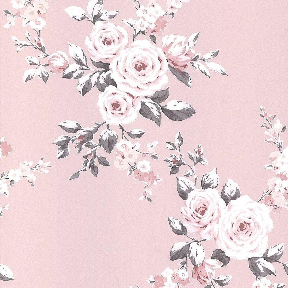 Blush Floral Wallpapers Top Free Blush Floral Backgrounds WallpaperAccess