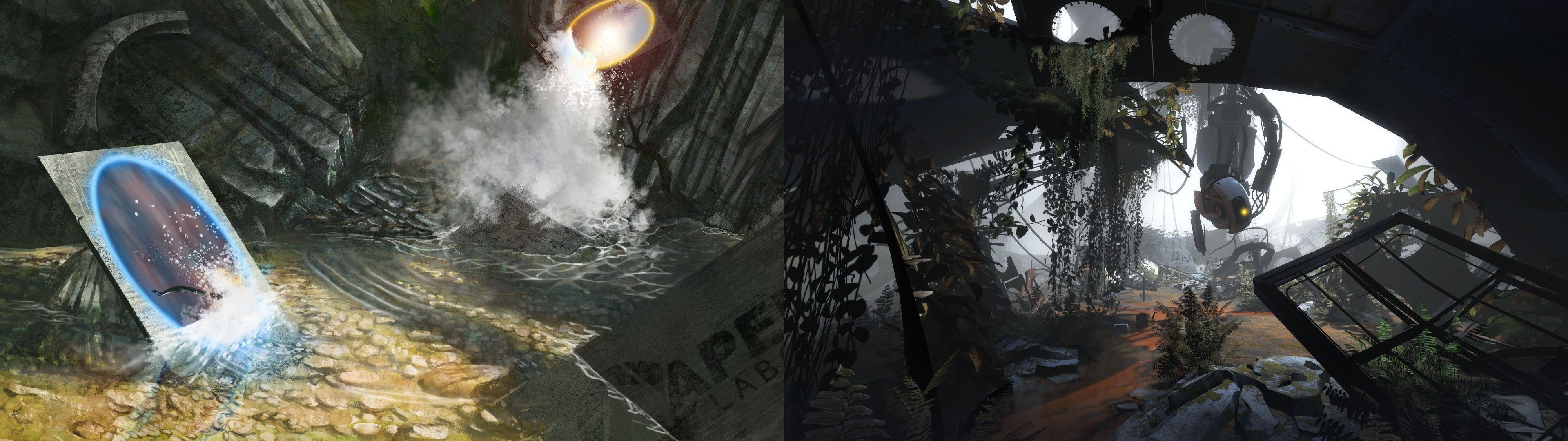 3840x1080 I made 23 storytelling dual monitor wallpaper