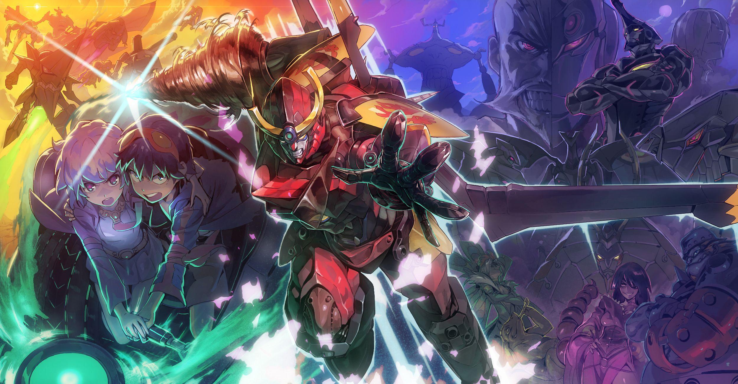 Hình nền 2500x1301 Gurren Lagann.  Lagann Gurren https://wallpaperaccess.com/full/3333200.jpg