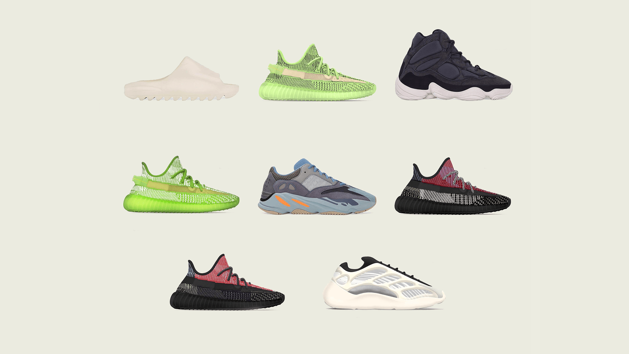2048x1152 Yeezy Cool Shoe Wallpaper