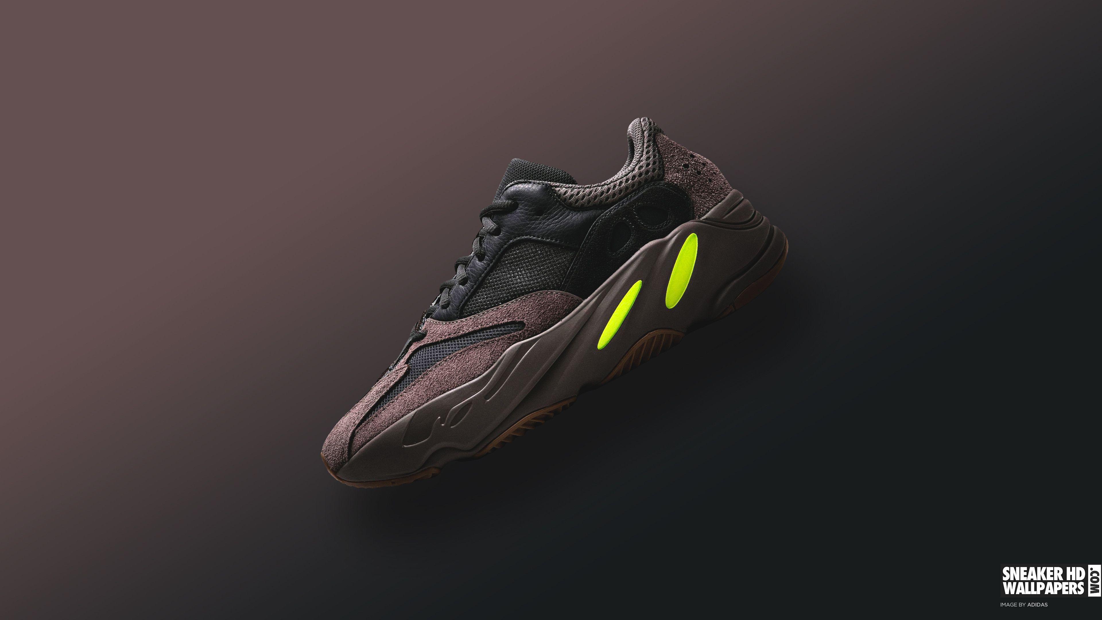 3840x2160 Black Yeezy Boost Wallpaper