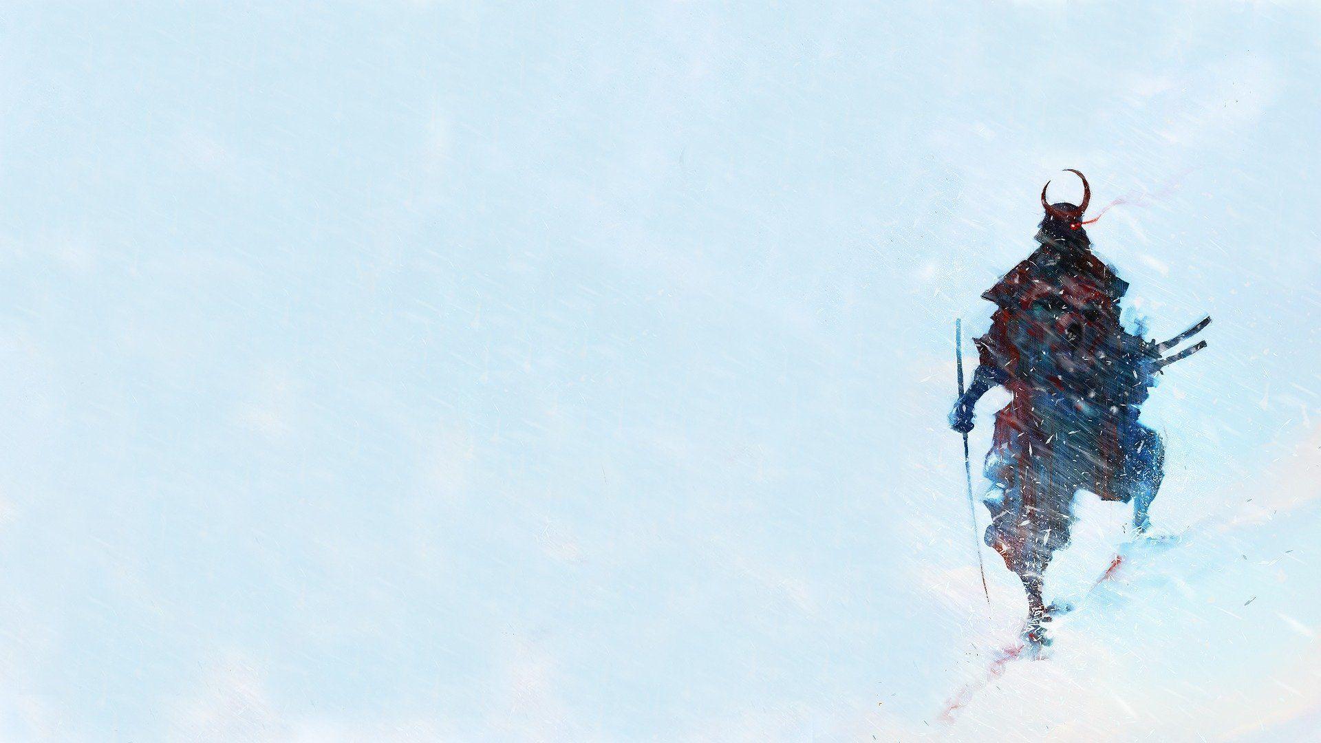 1920x1080 samurai warrior katana background HD wallpaper
