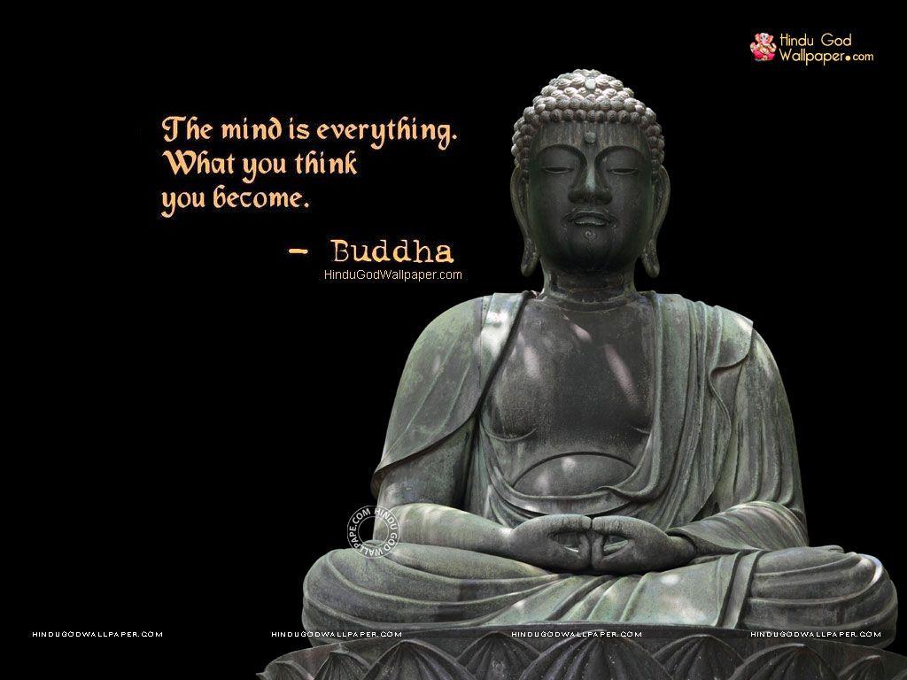 1024x768 Buddha Quotes Wallpaper