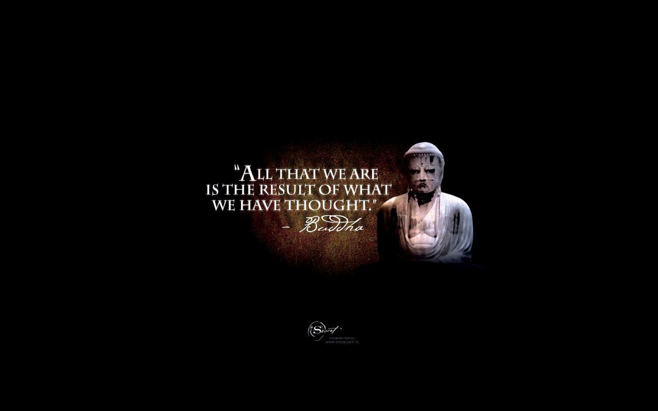 1280x800 Buddha Quotes Wallpaper