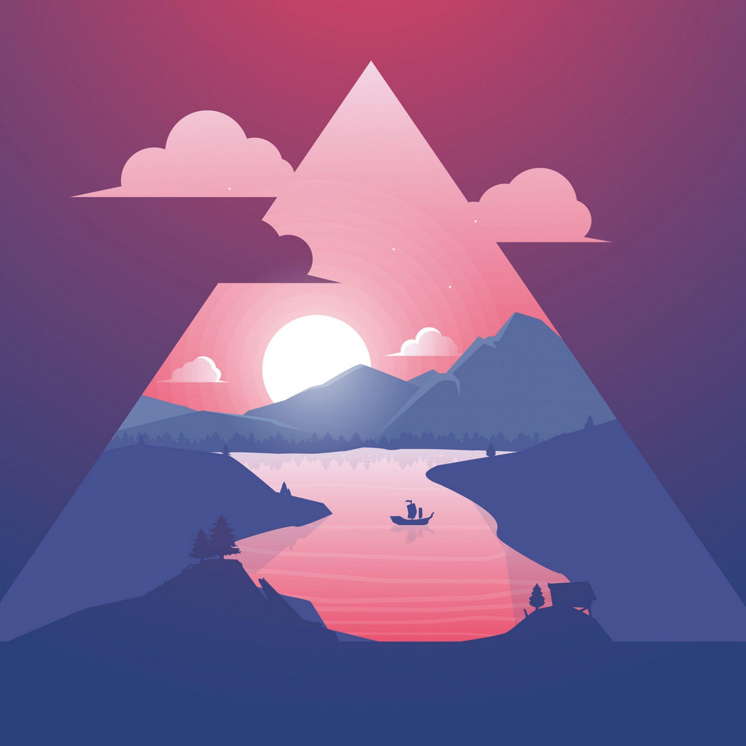 2560x2560 4K Minimalist Wallpaper