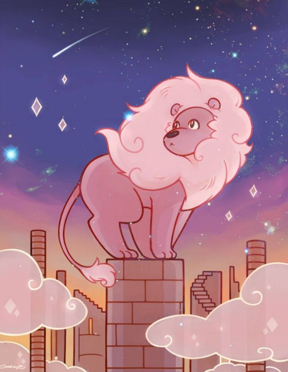 steven universe lion toy