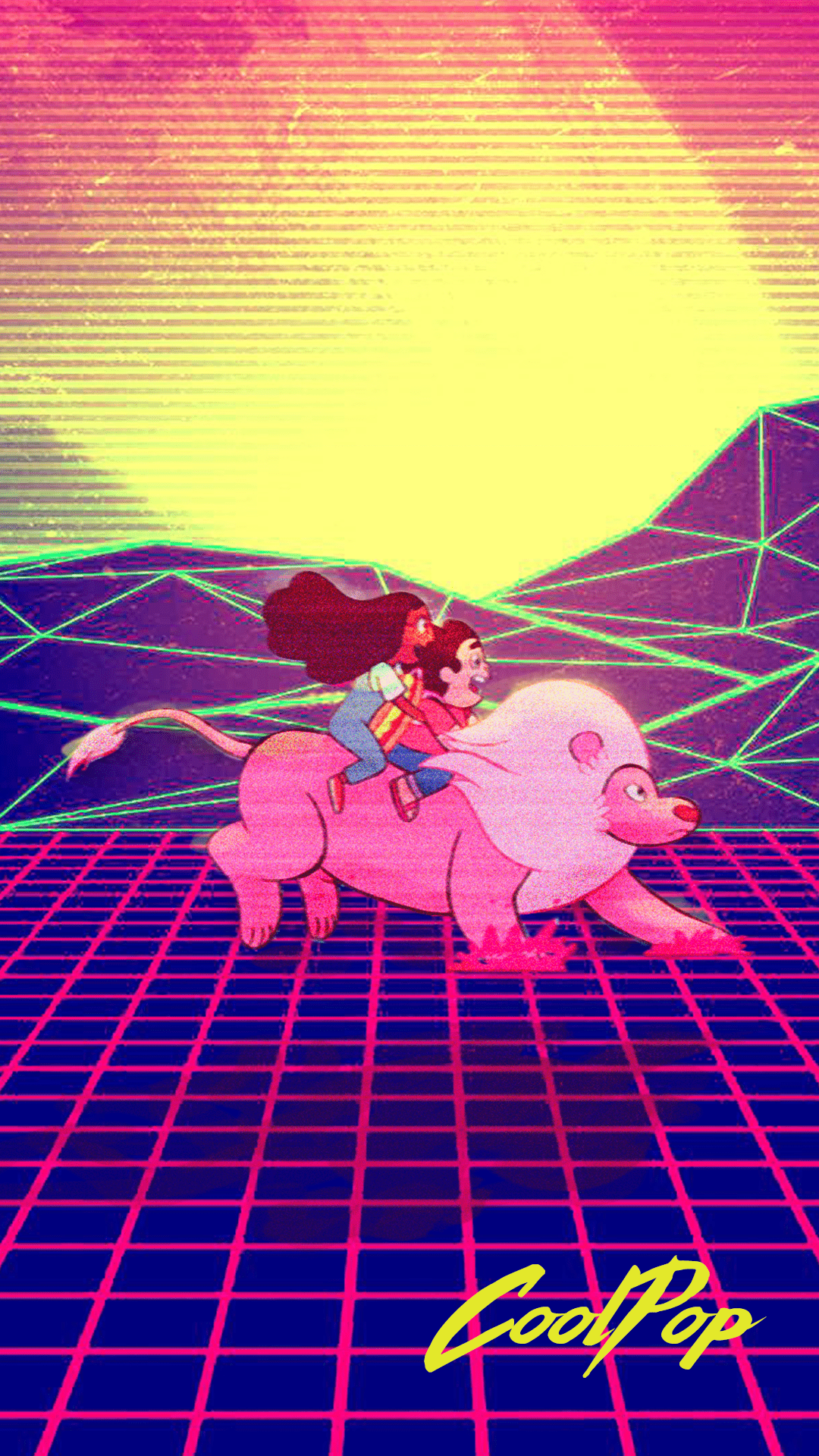 1080x1920 Lion, Steven and Connie Wallpaper Synthwave