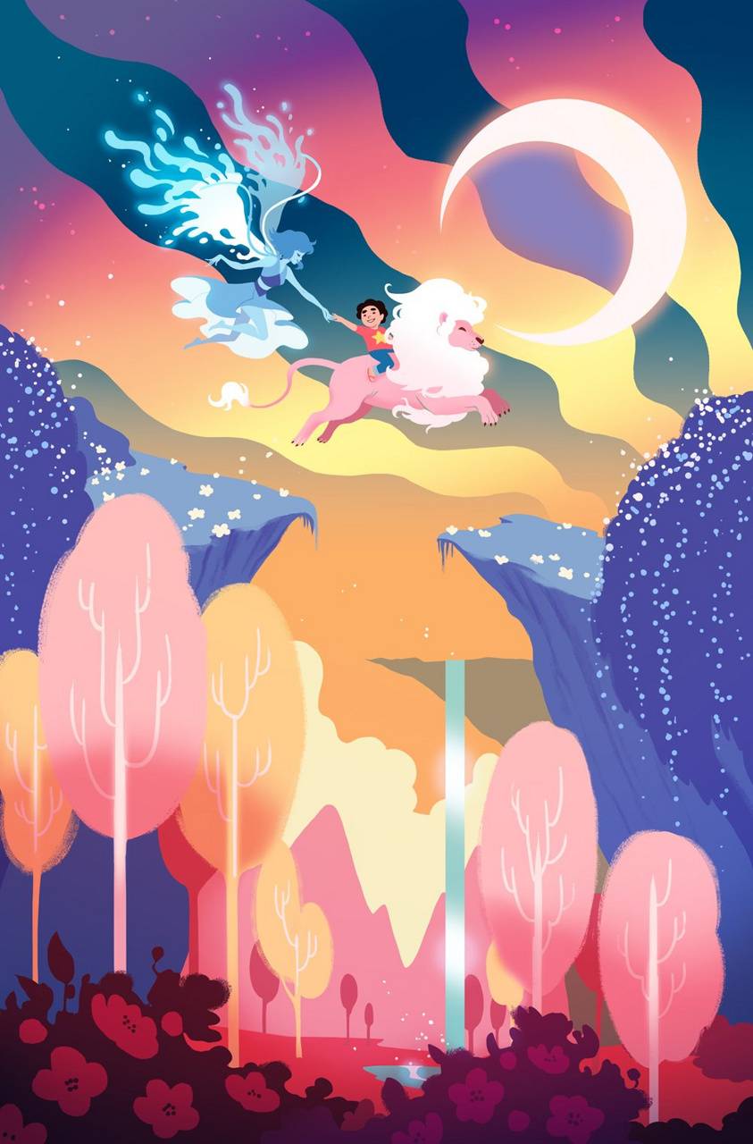 843x1280 Steven and Lion wallpaper