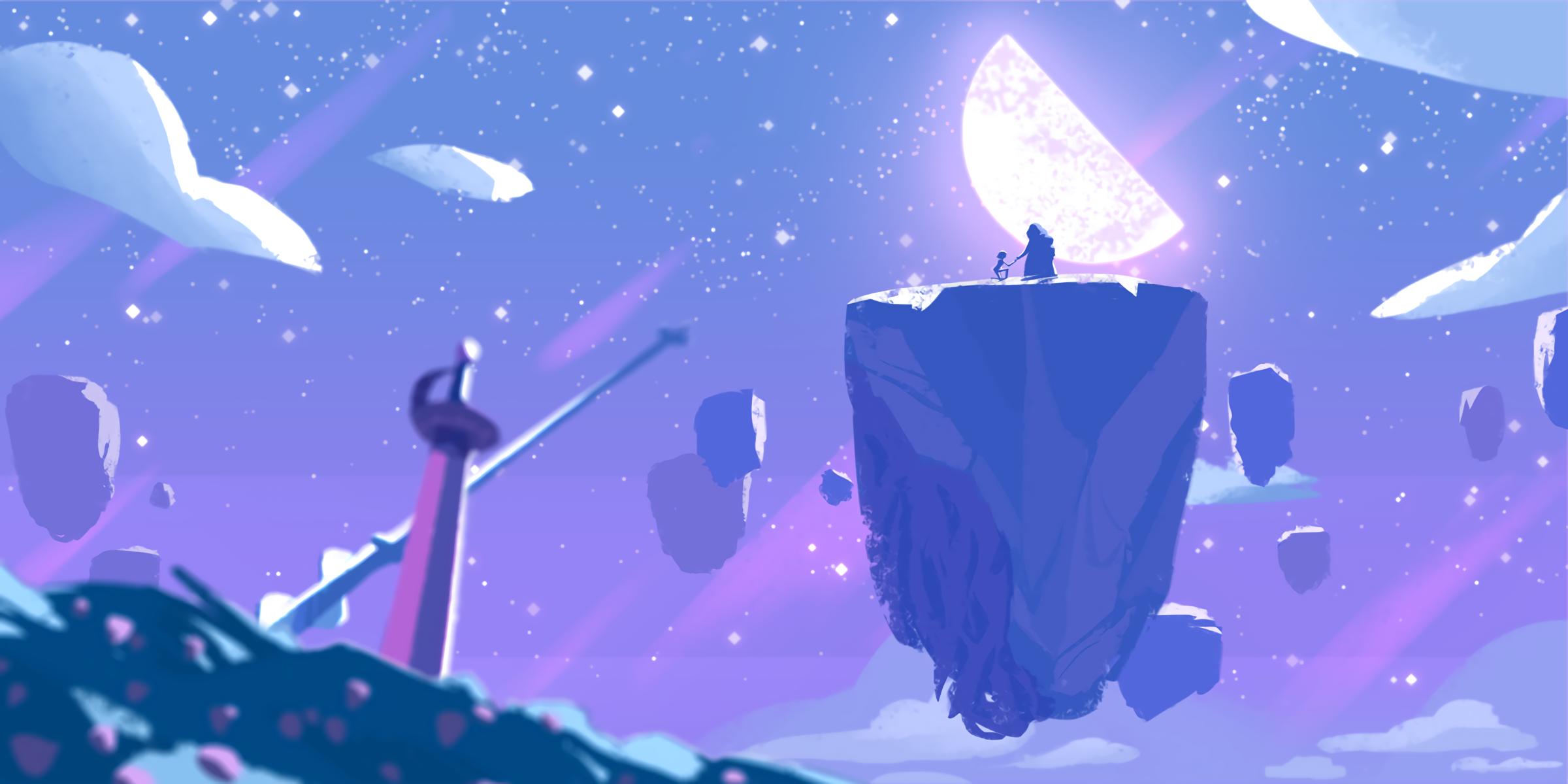 2400x1200 Steven Universe Quartz HD Wallpaper. Background Image