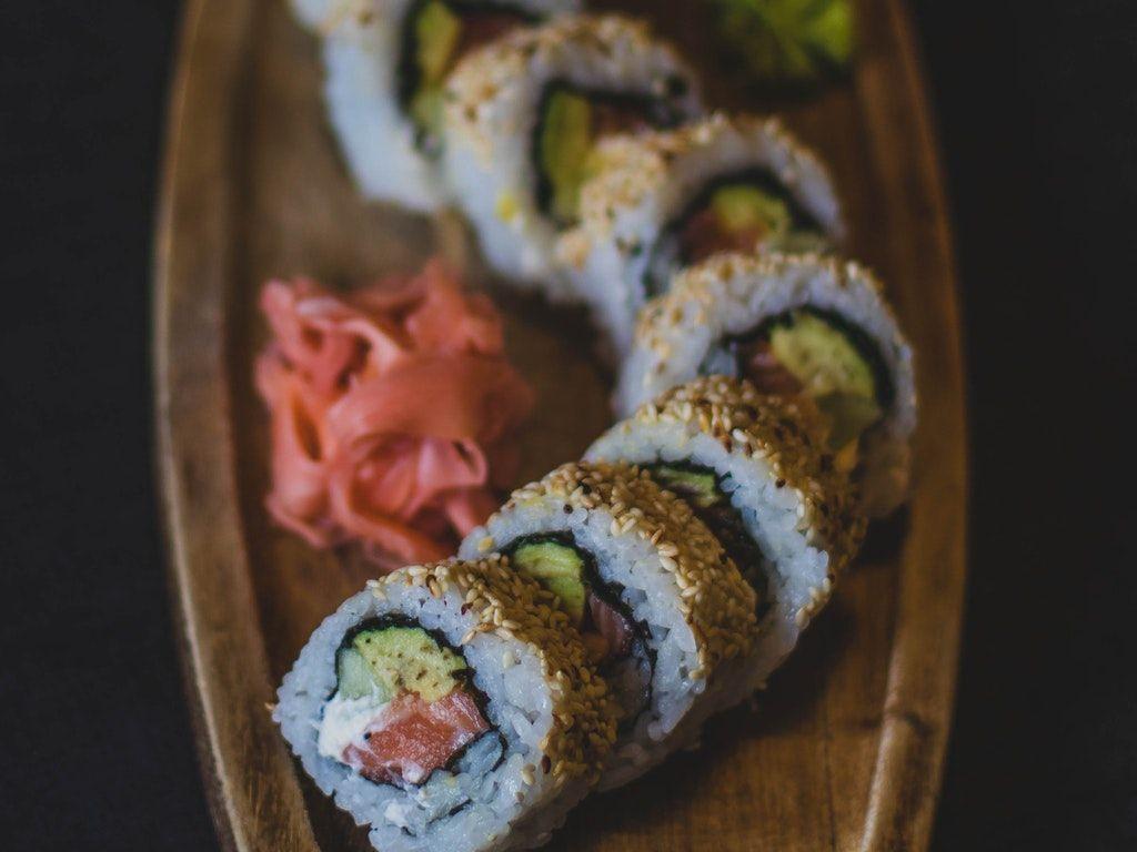 1024x768 Sushi Dish HD Wallpaper and Background Image