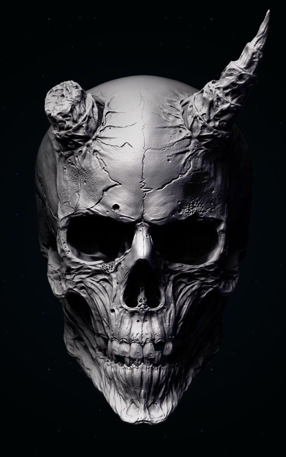 1200x1920 Free download 71 Oni Mask Wallpaper 1644x1920
