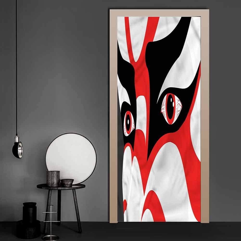 1002x1002 Wallpaper Kabuki Mask, Japanese Drama Face Refurbish