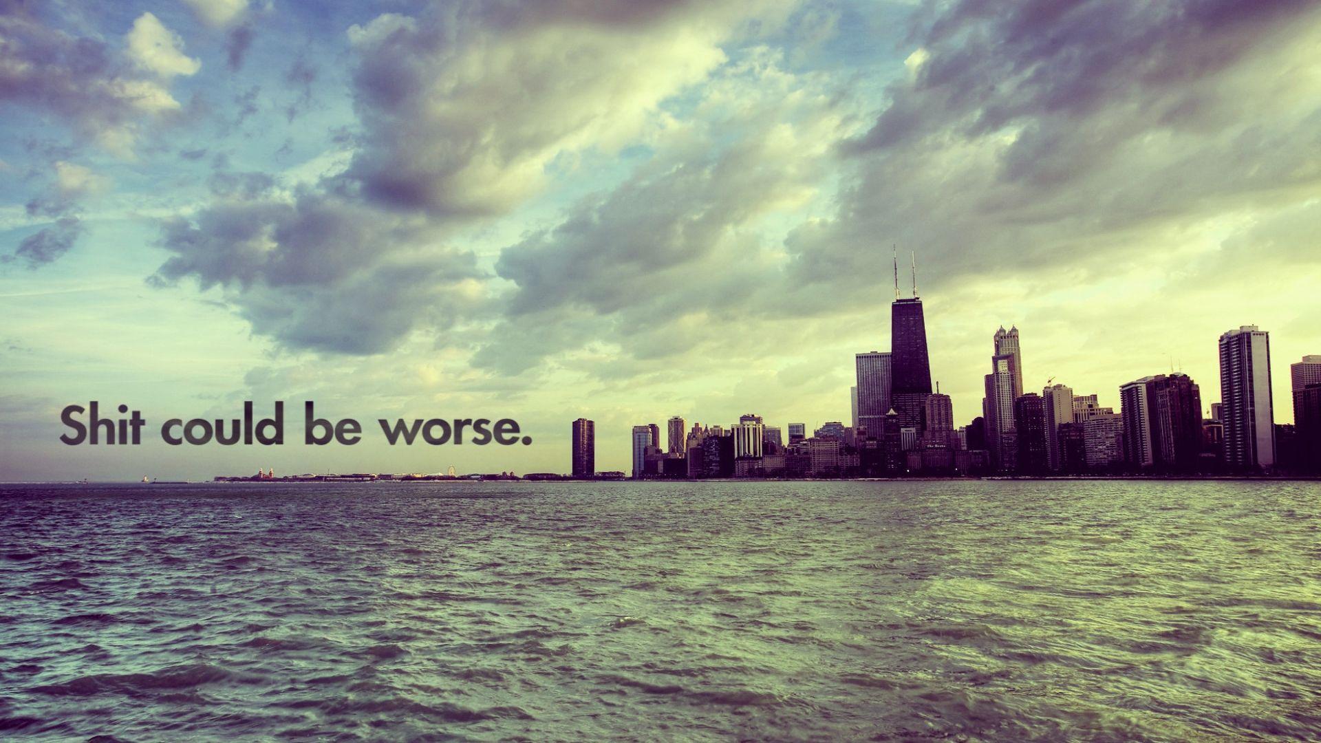 1920x1080 could be worse. Cityscape wallpaper, Chicago wallpaper, Cityscape