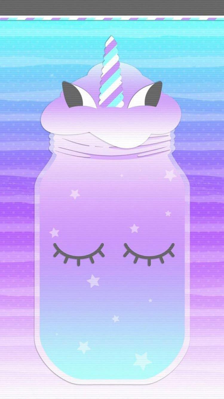 750x1334 Unicorn milkshake wallpaper. Ipod wallpaper, Unicorn wallpaper