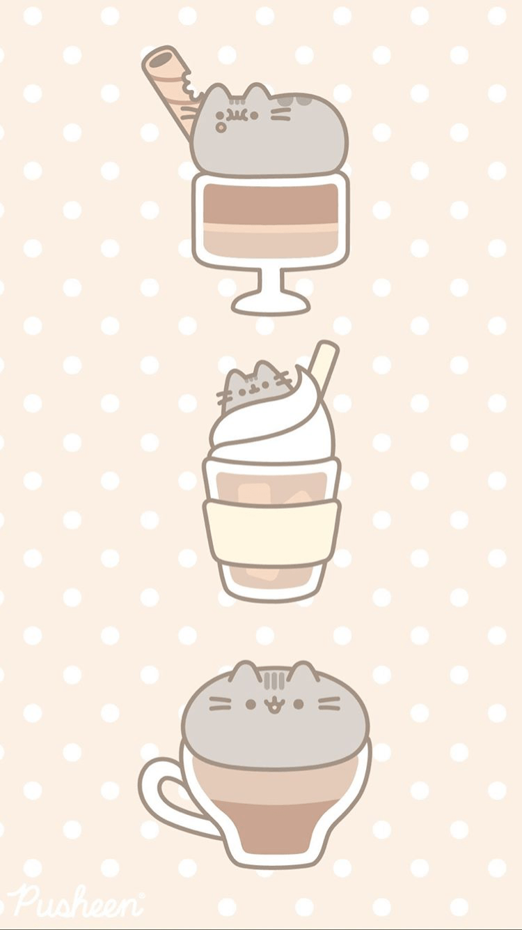 750x1334 pusheen. Imagenes de pusheen, Dibujos