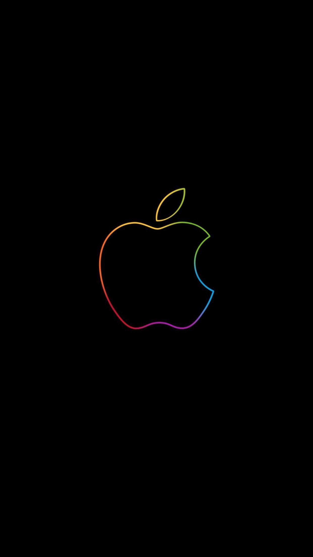 1242x2208 Retro Apple Wallpaper iPhone X