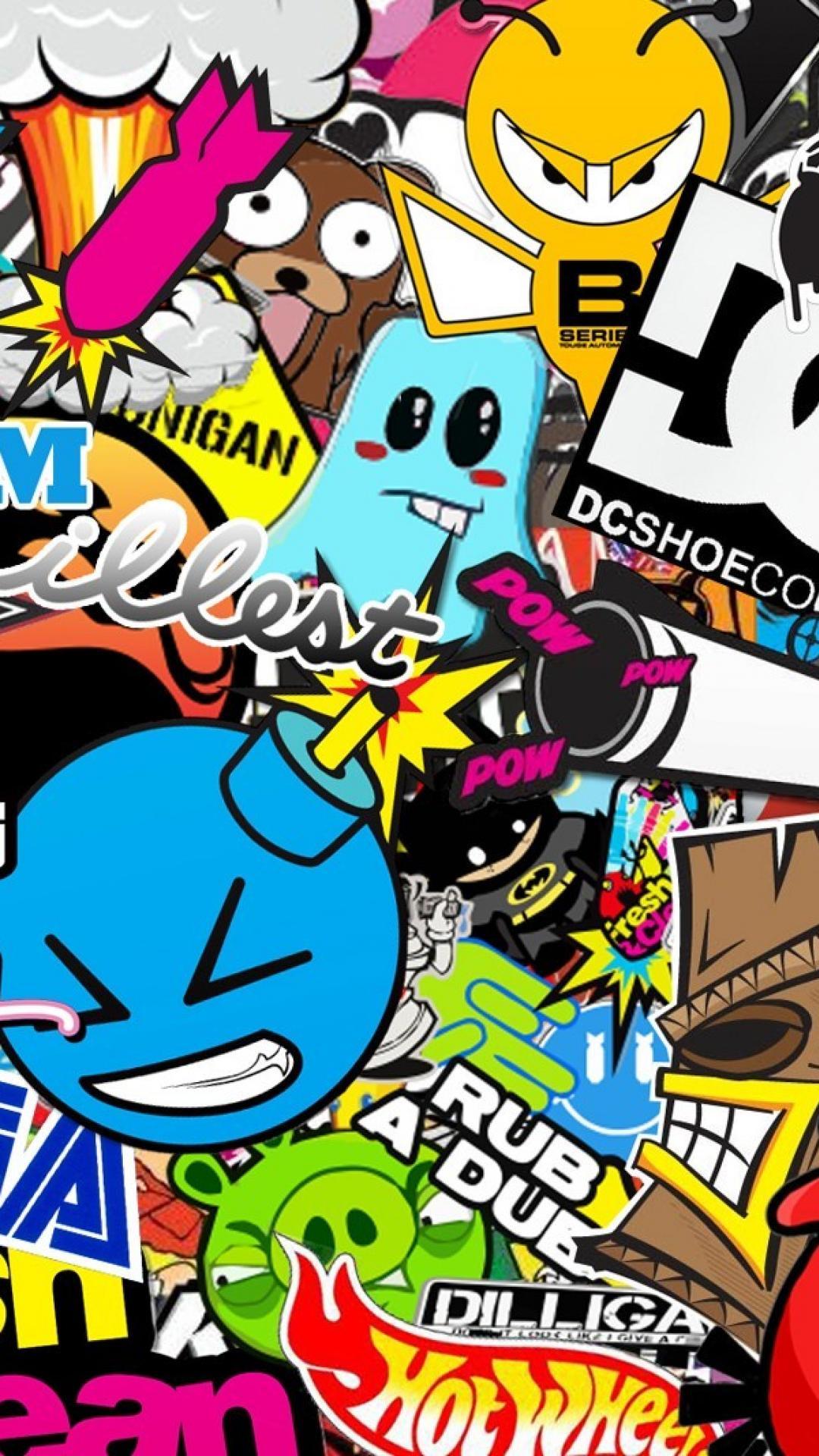 Deck Out Your Ride! 25-Piece Assorted Motorsport Sticker Bomb Selection (Glossy, UK Made)