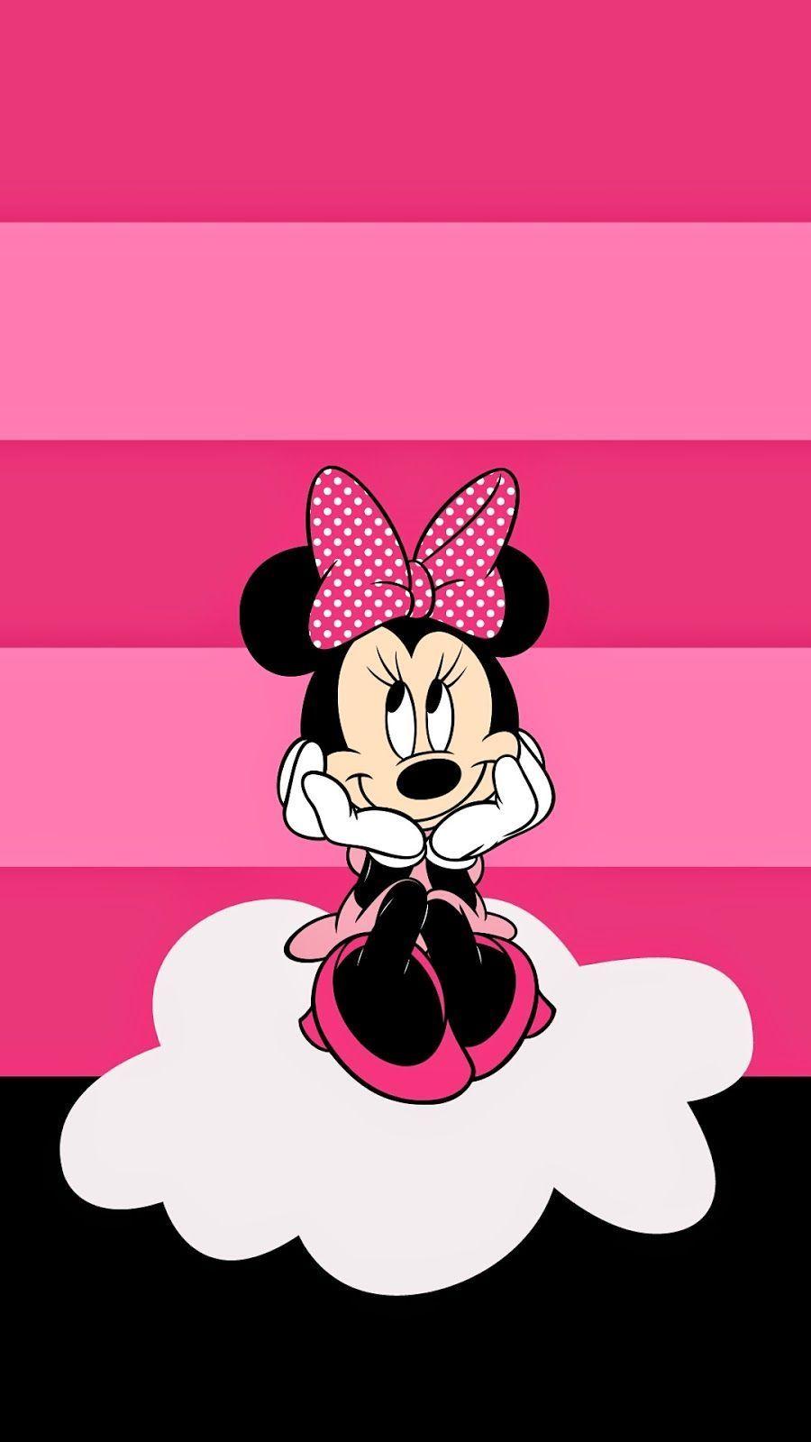 Siêu đẹp 999 Mickey Mouse background pink cho desktop và mobile