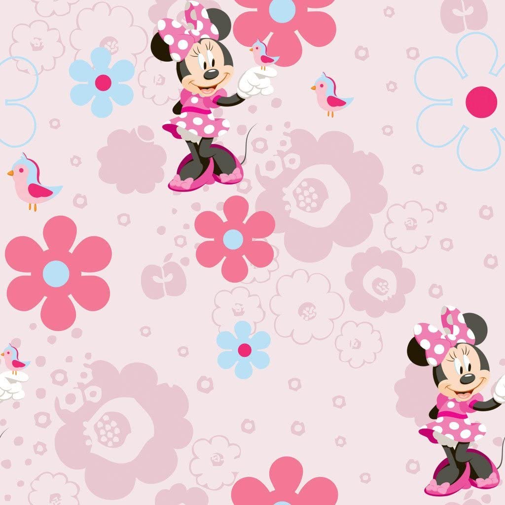 1024x1024 Decofun Minnie Mouse Spring Walk Hình nền 10M