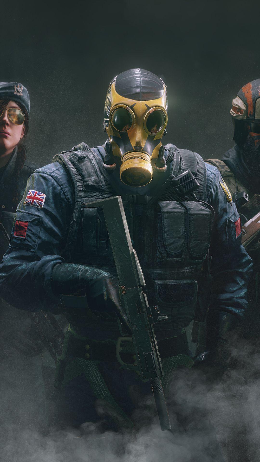 1080x1920 Rainbow Six Siege iPhone 5 Wallpaper