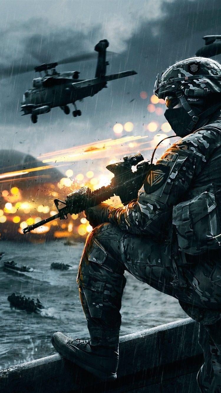750x1334 Battlefield Army Game HD 750x1334 IPhone 8 7 6 6S Wallpaper