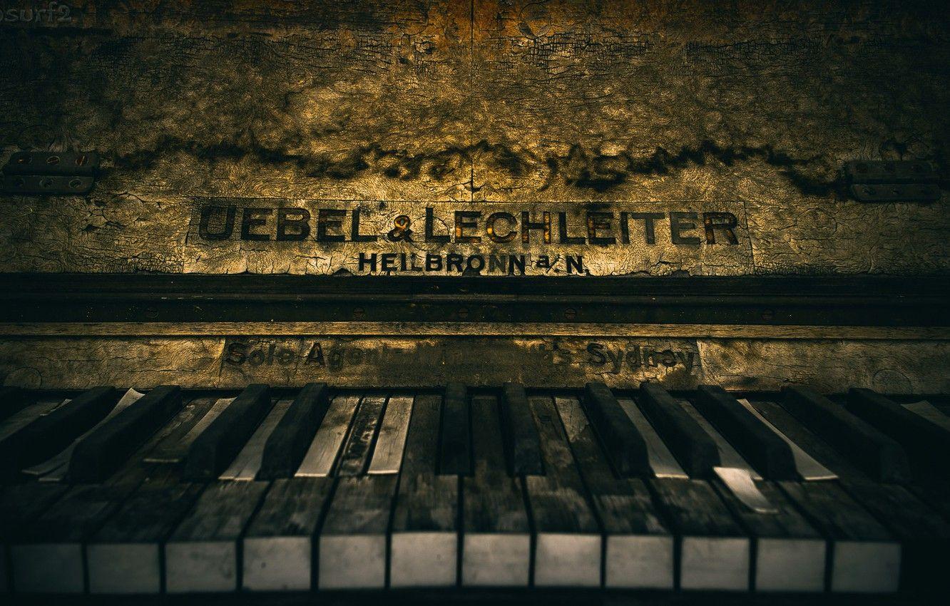 1332x850 Wallpaper keys, piano, Old Piano image for desktop, section