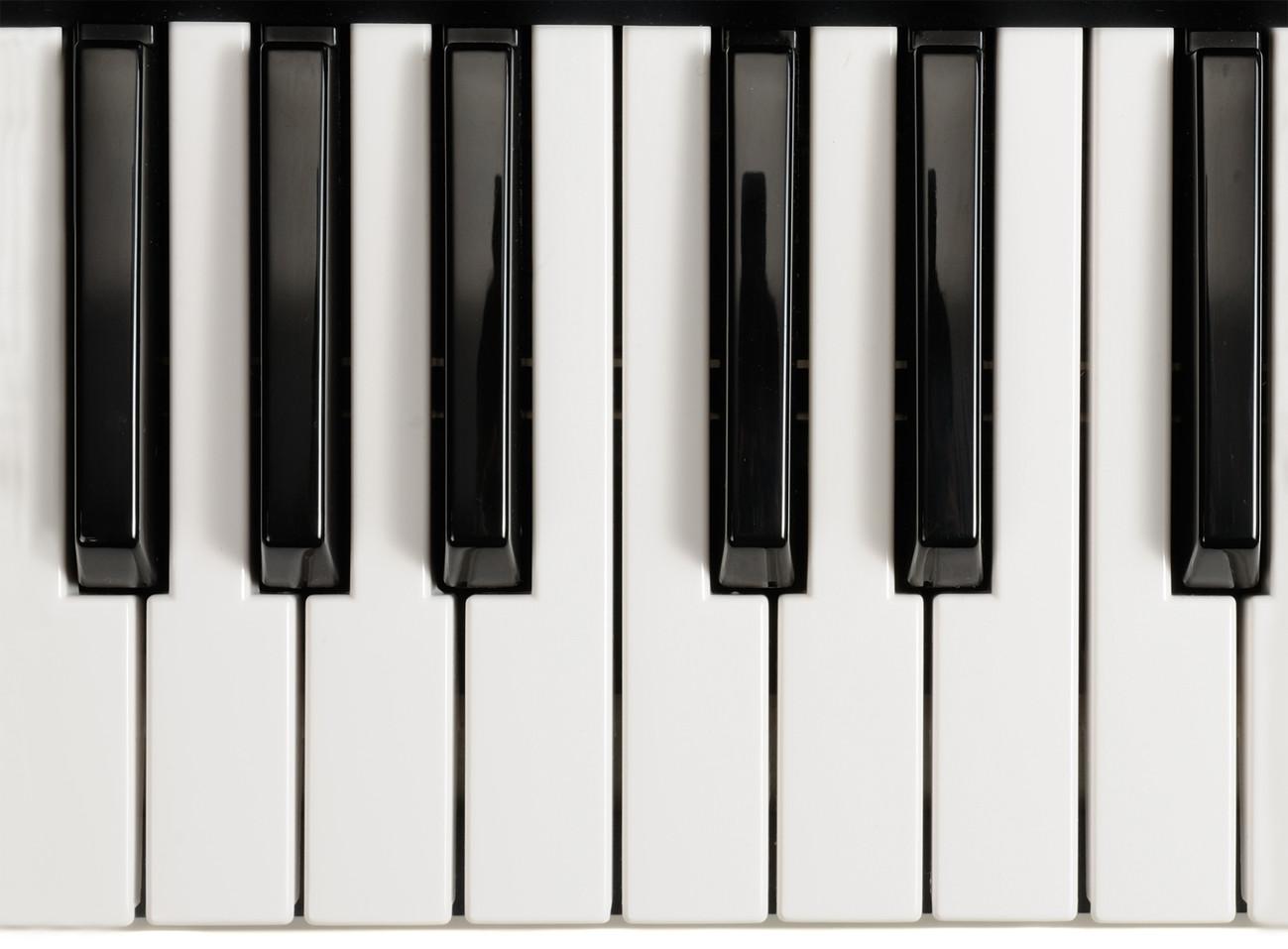 Черных клавиш фортепиано