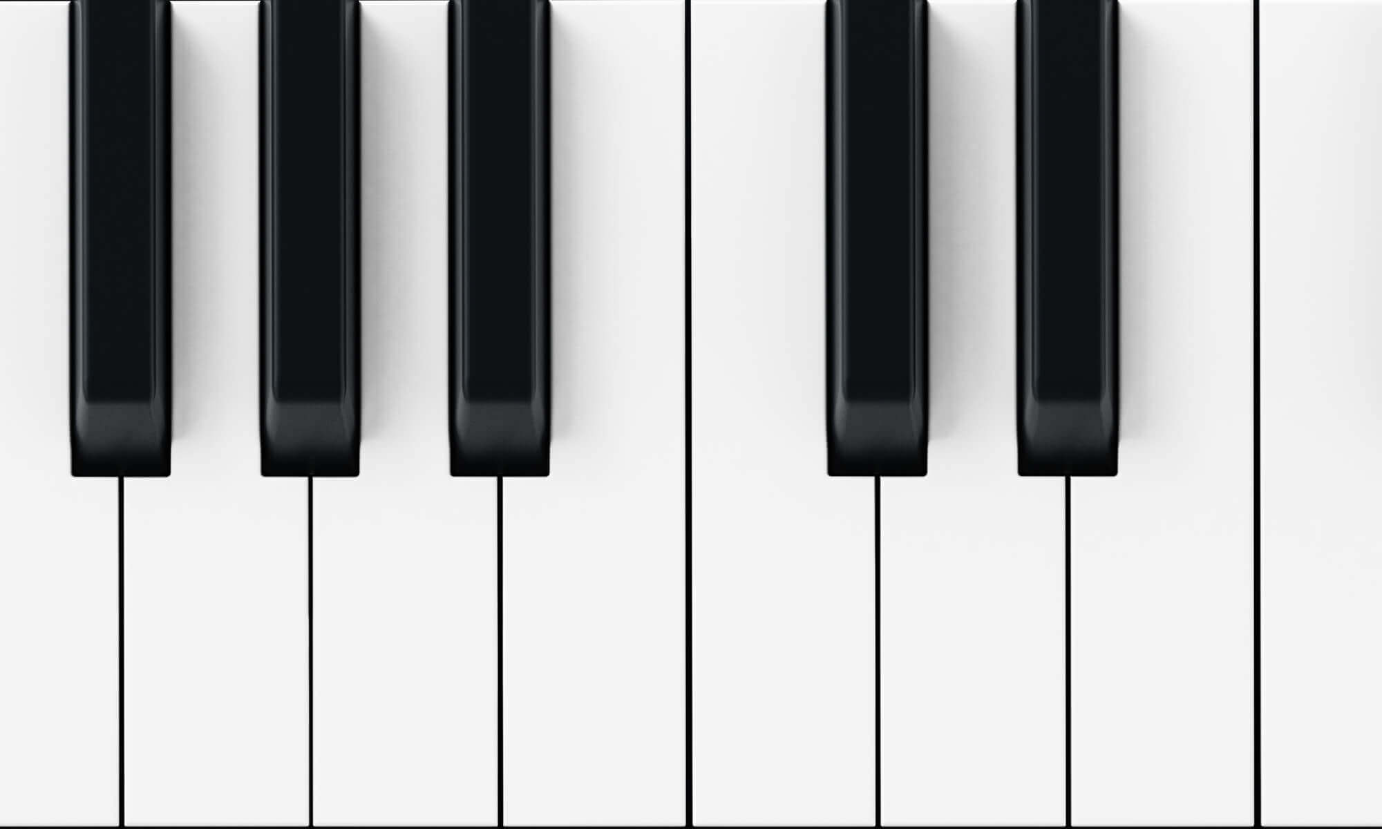 2000x1200 Piano Keyboard Wallpaper Mural