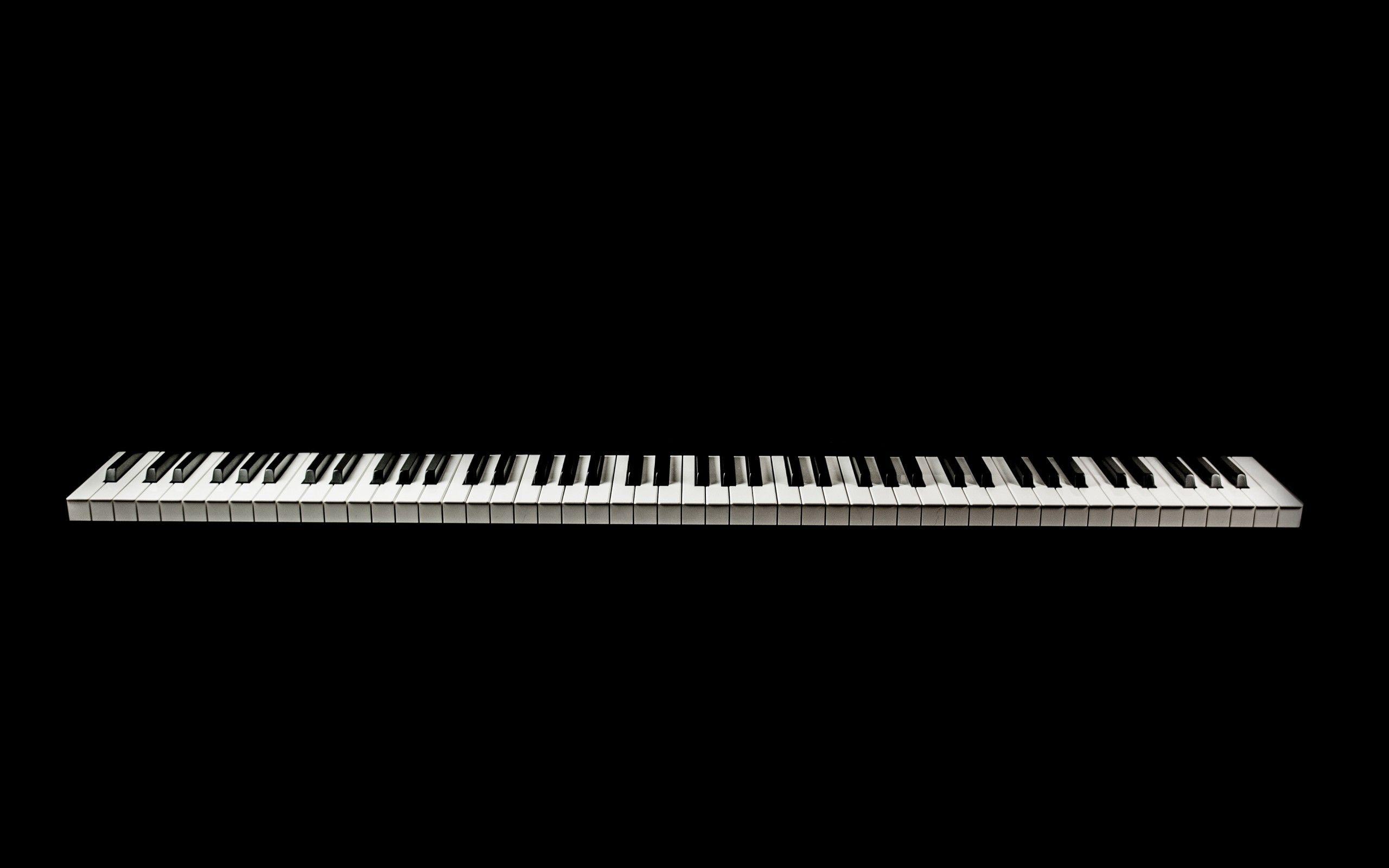 2560x1600 Download 2560x1600 Piano Keyboard, Music, Simple Wallpaper