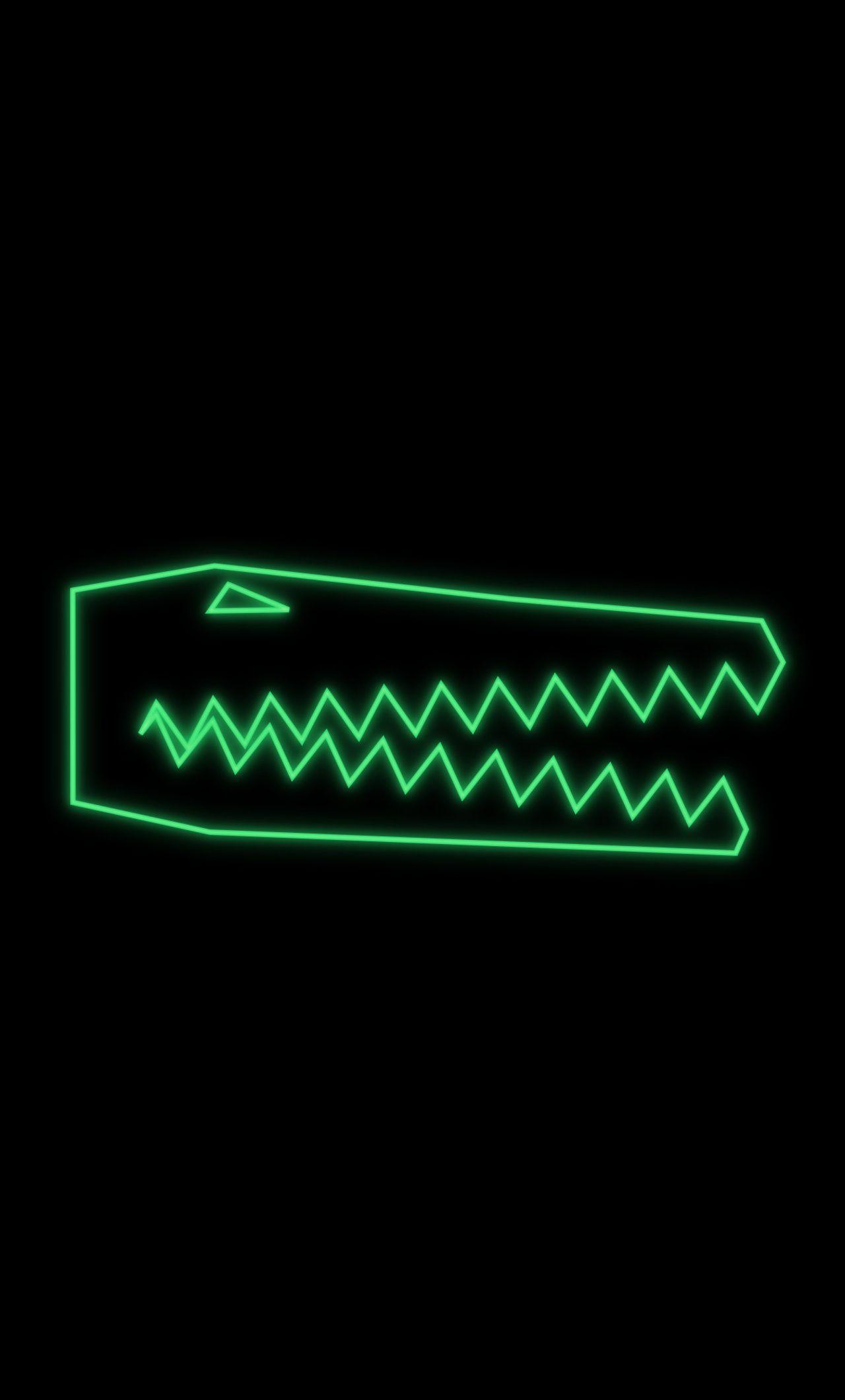 1280x2120 Crocodile Minimalist iPhone HD 4k Wallpaper, Image