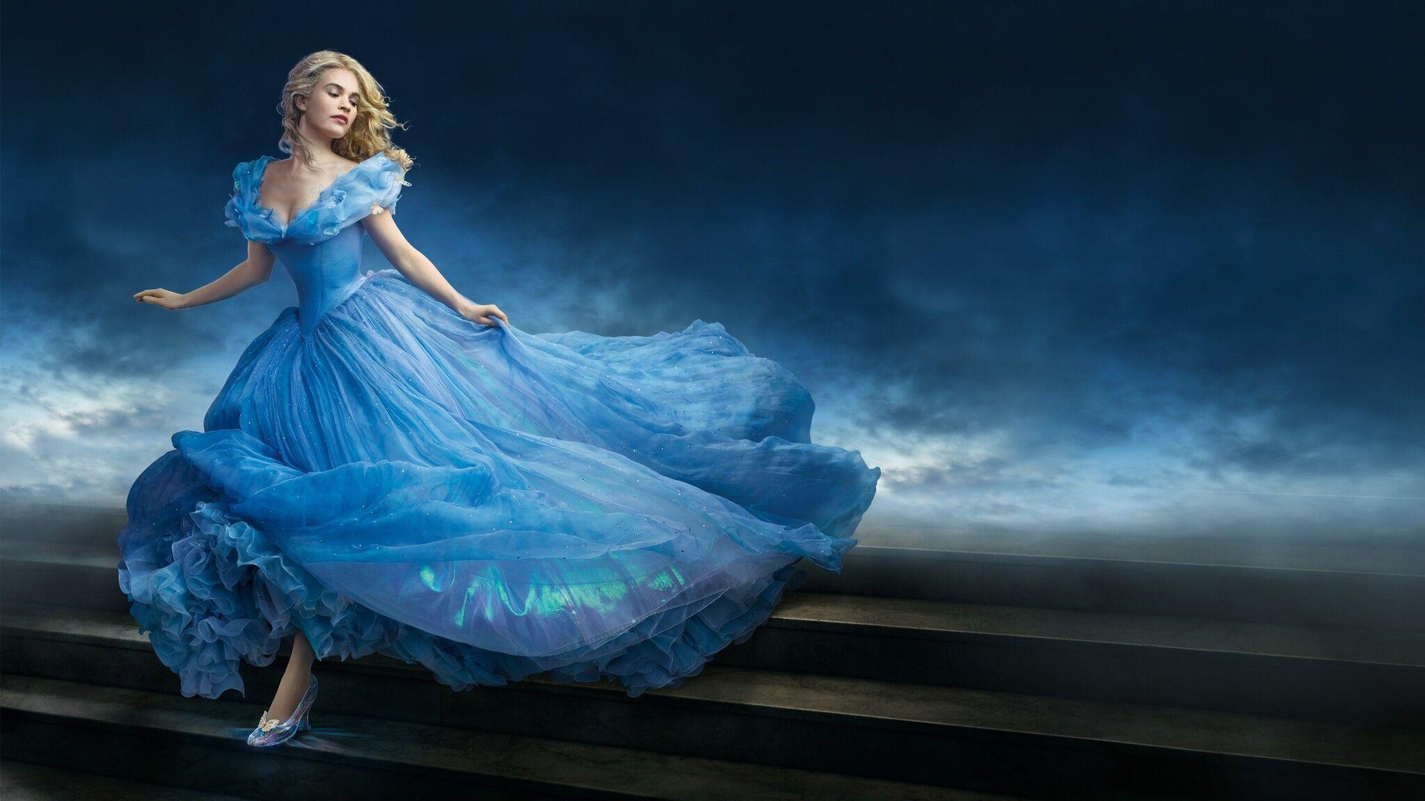 2048x1152 Lily James In Cinderella 2048x1152 Resolution HD 4k