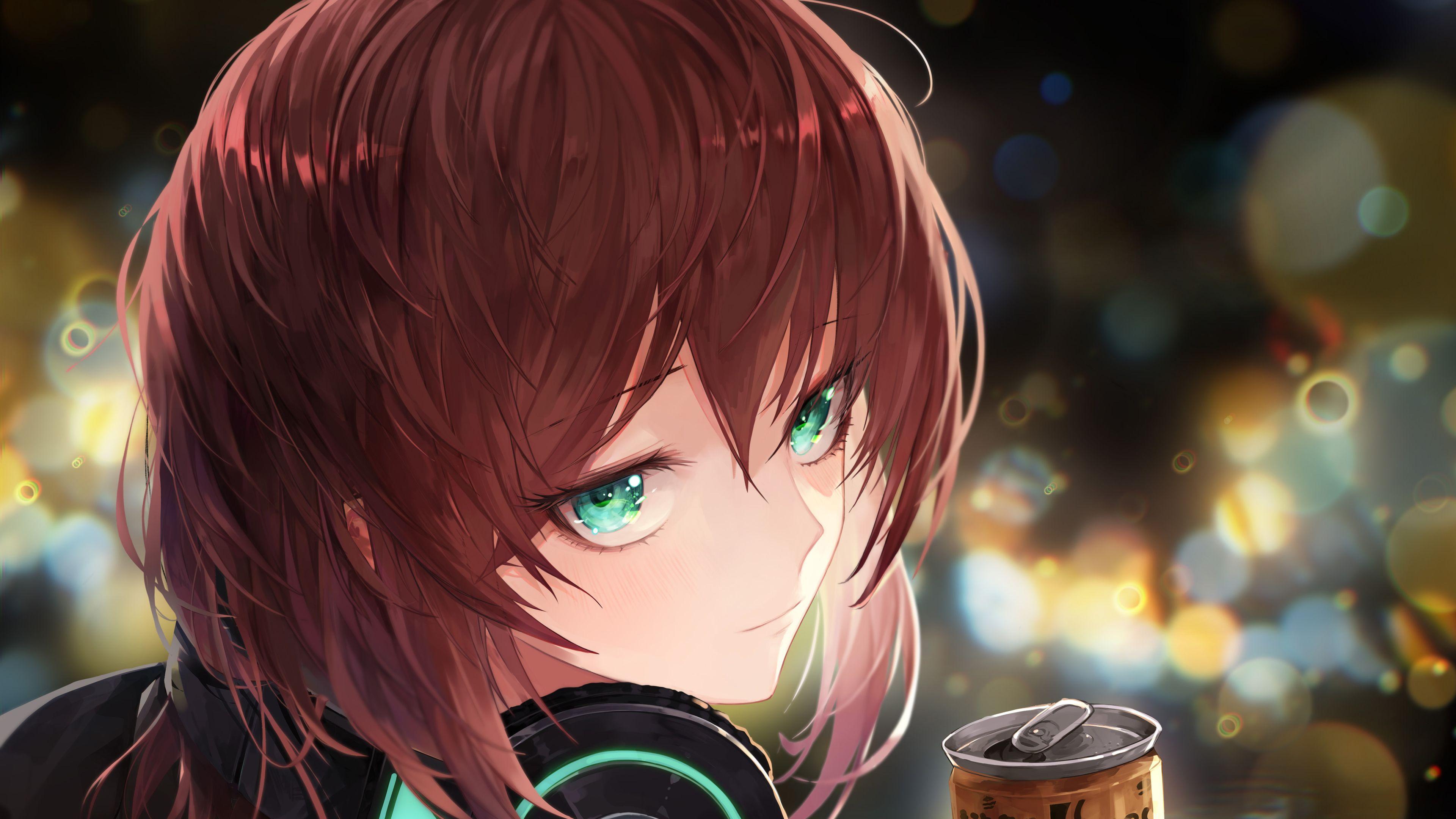 3840x2160 Wallpaper 4k Anime Green Eyes 4k Wallpaper, 5k Wallpaper, Anime