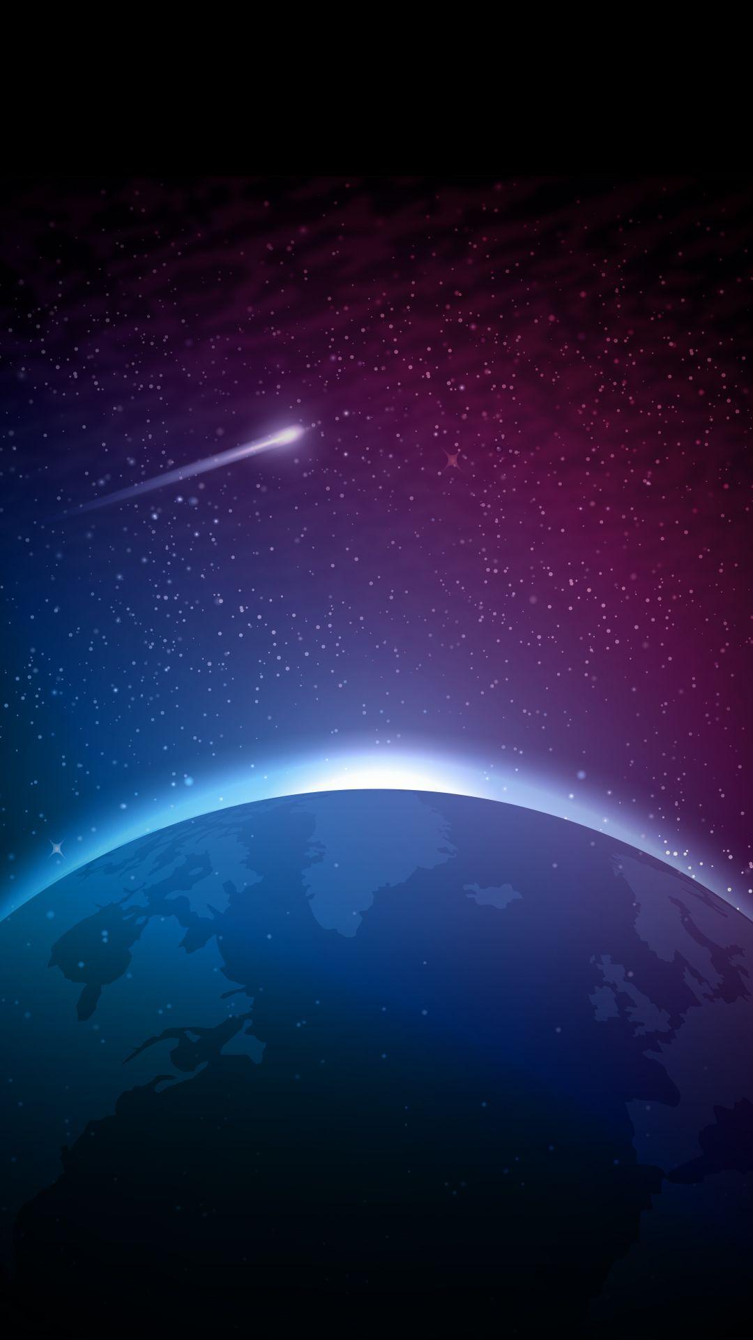 1080x1920 iPhone Wallpaper. Atmosphere, Sky, Blue, Outer space, Light