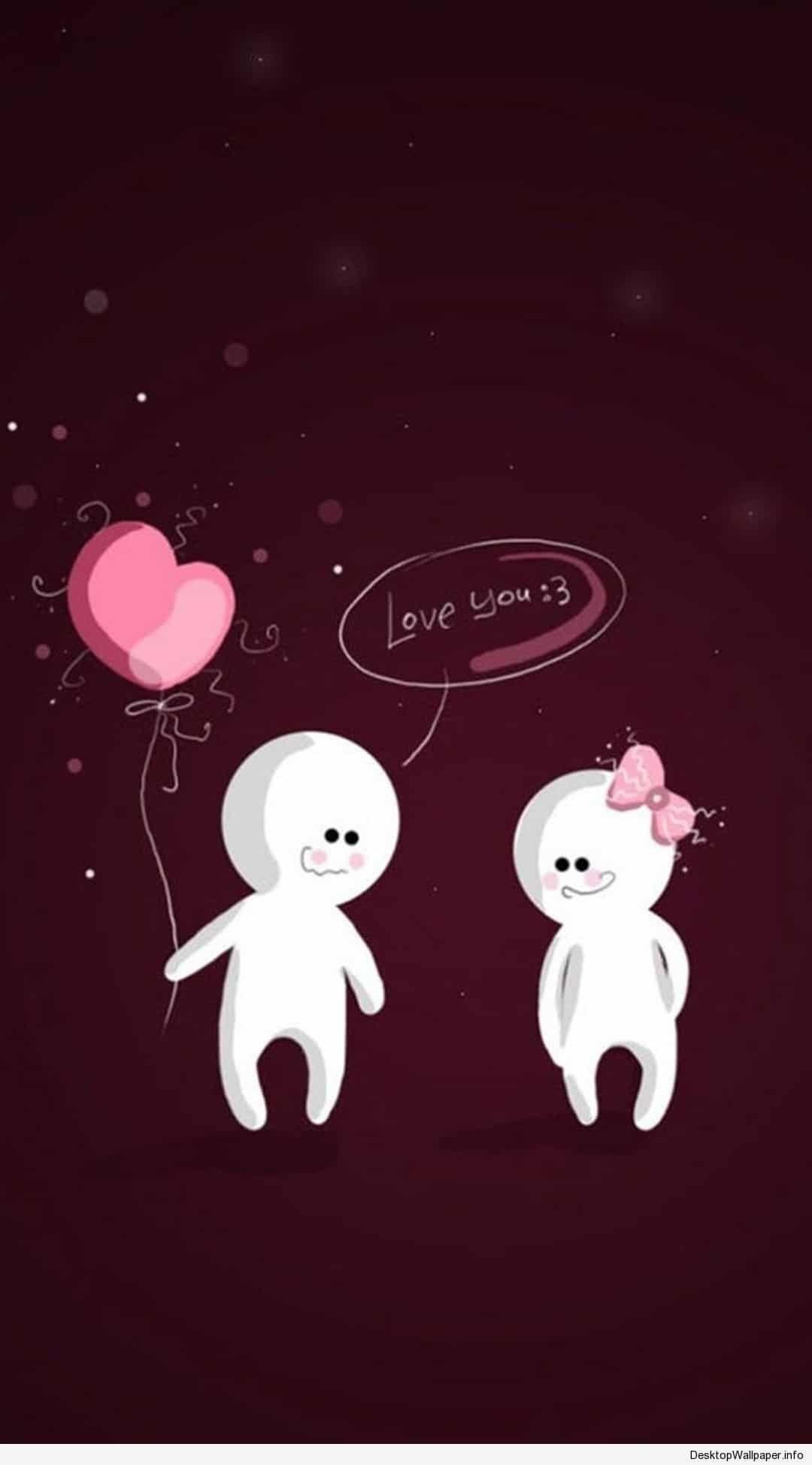 Cute Cartoon Love Wallpapers Top Free Cute Cartoon Love Backgrounds Wallpaperaccess 