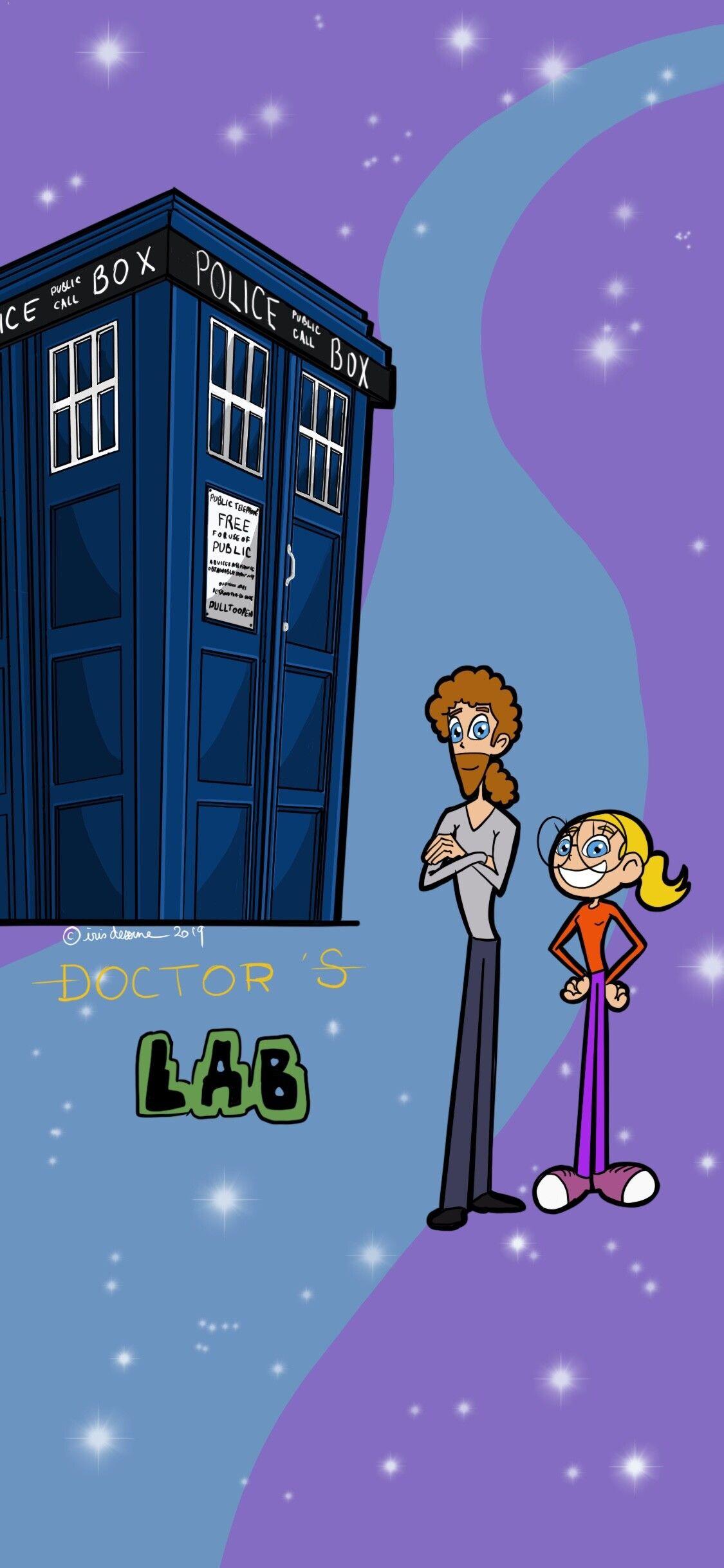 1125x2436 Doctor who fanart phone wallpaper