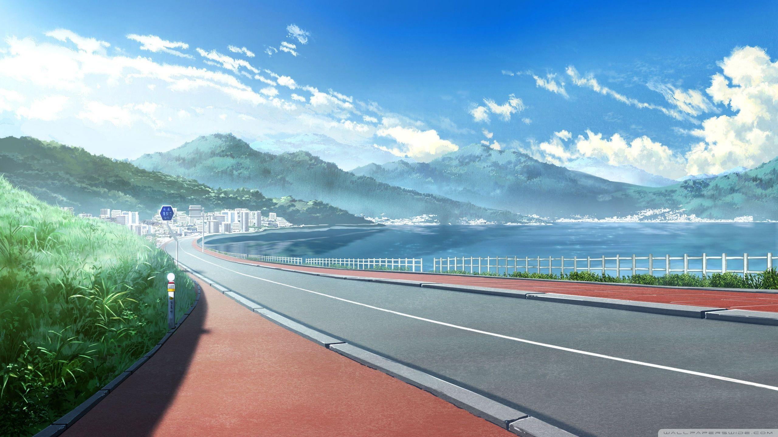 2560x1440 Anime Landscape Ultra HD Desktop Background Wallpaper for 4K UHD TV : Multi Display, Dual Monitor : Tablet