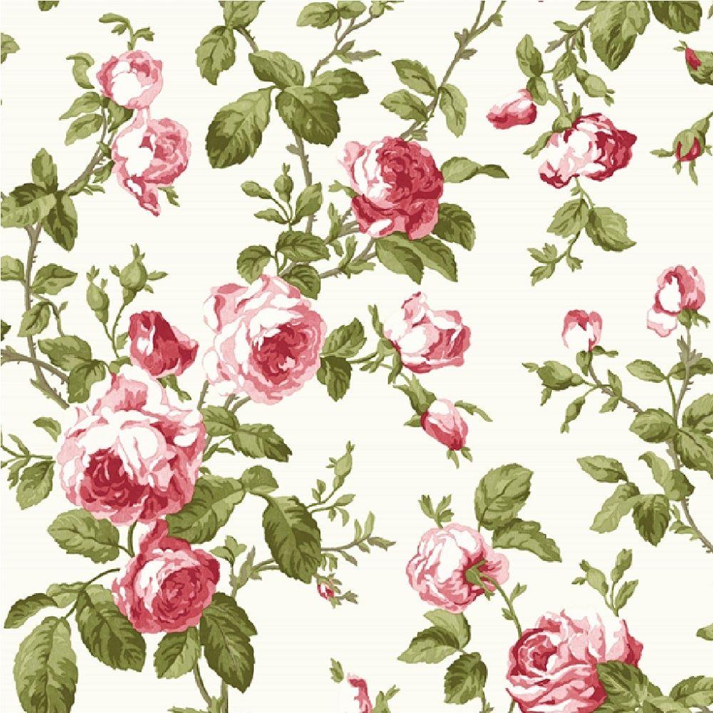 1000x1000 Free download Fine Decor Heritage Large Floral Rose Flower