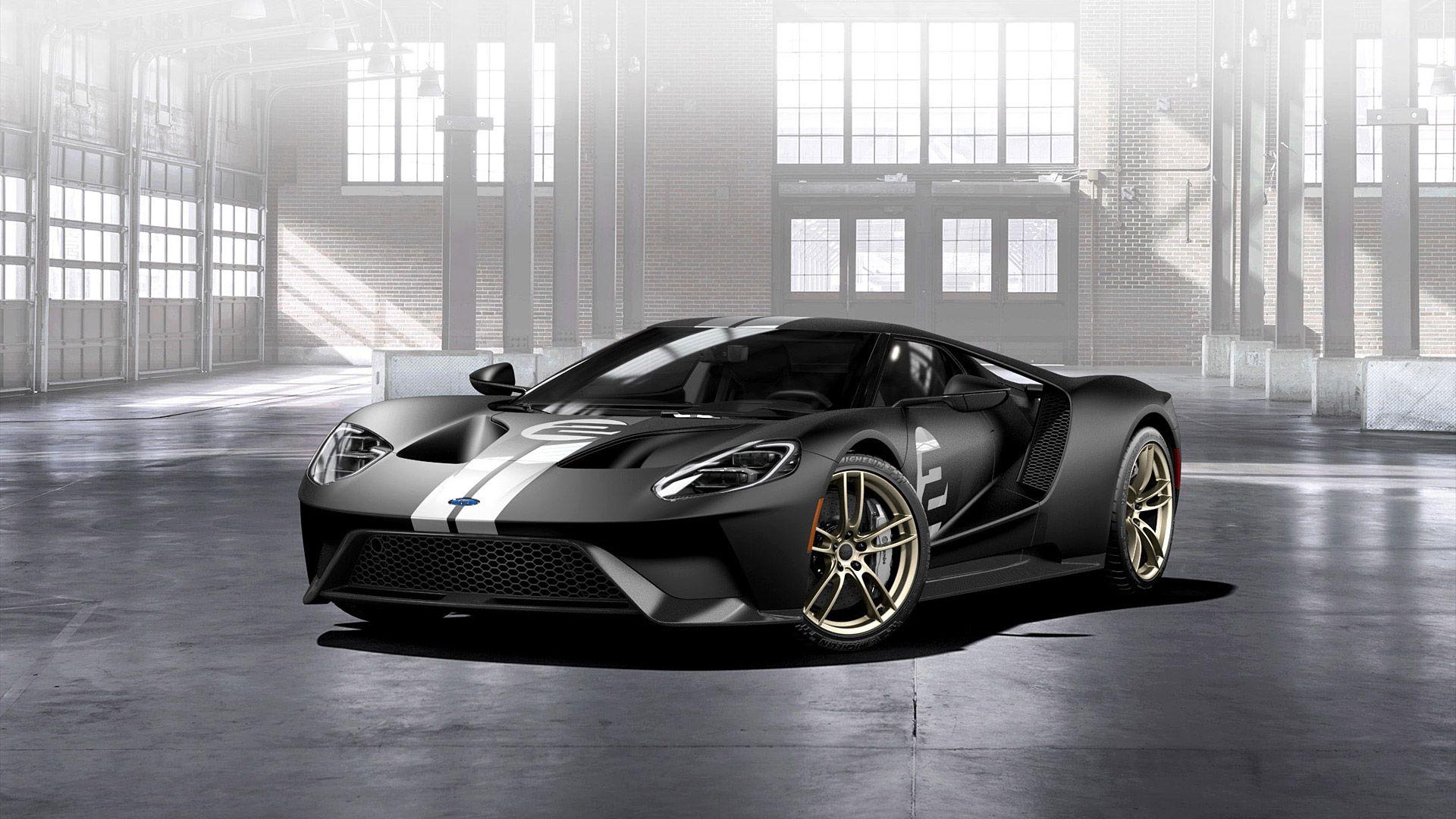 1920x1080 Ford GT 66 Heritage Edition Wallpaper, Specs & Videos