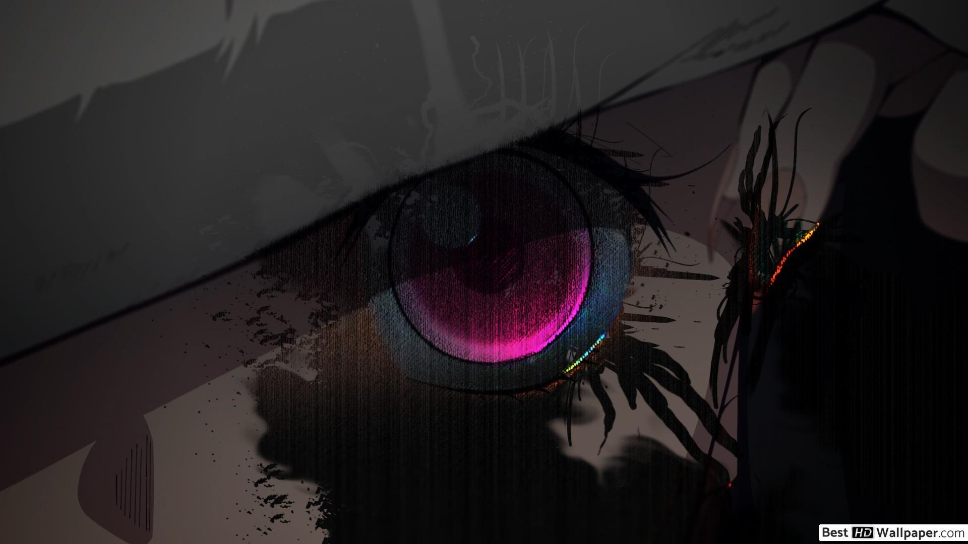 1920x1080 Kimetsu no yaiba Kibutsuji's eyes HD wallpaper download