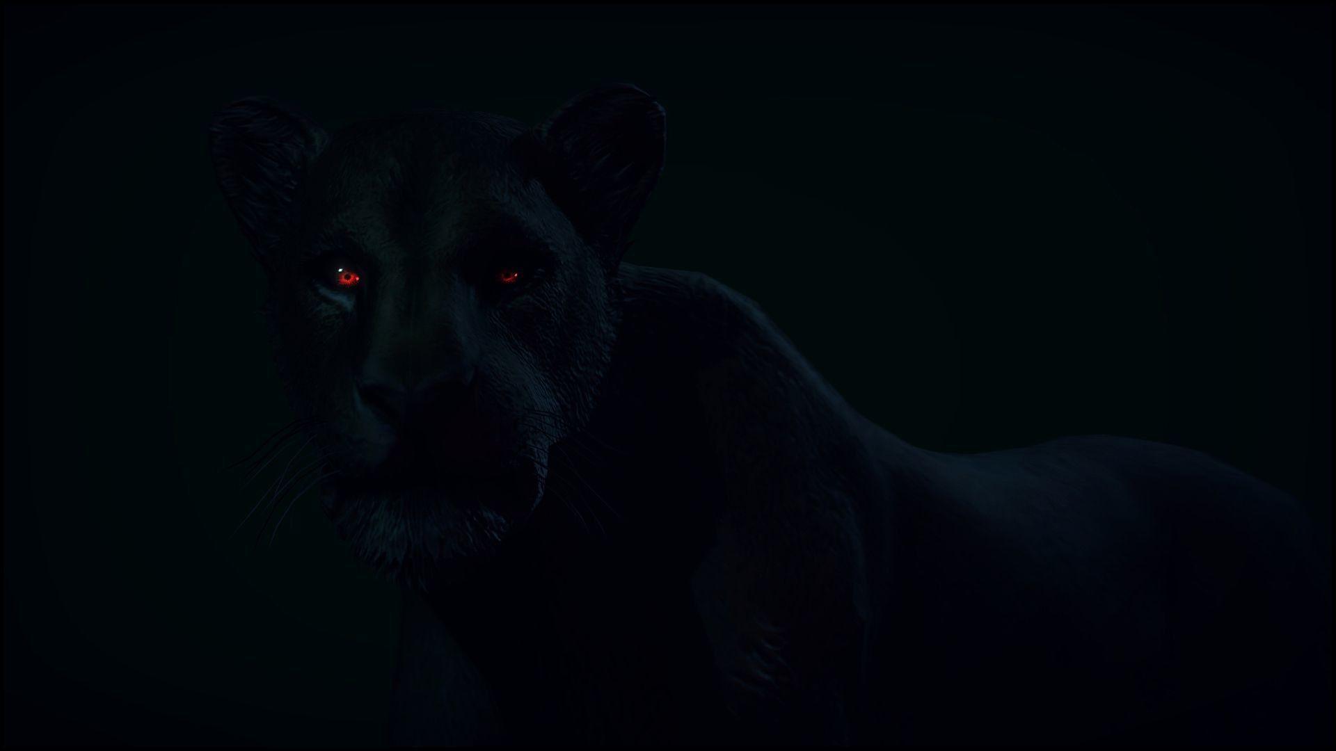 1920x1080 Wolf Eyes Wallpaper