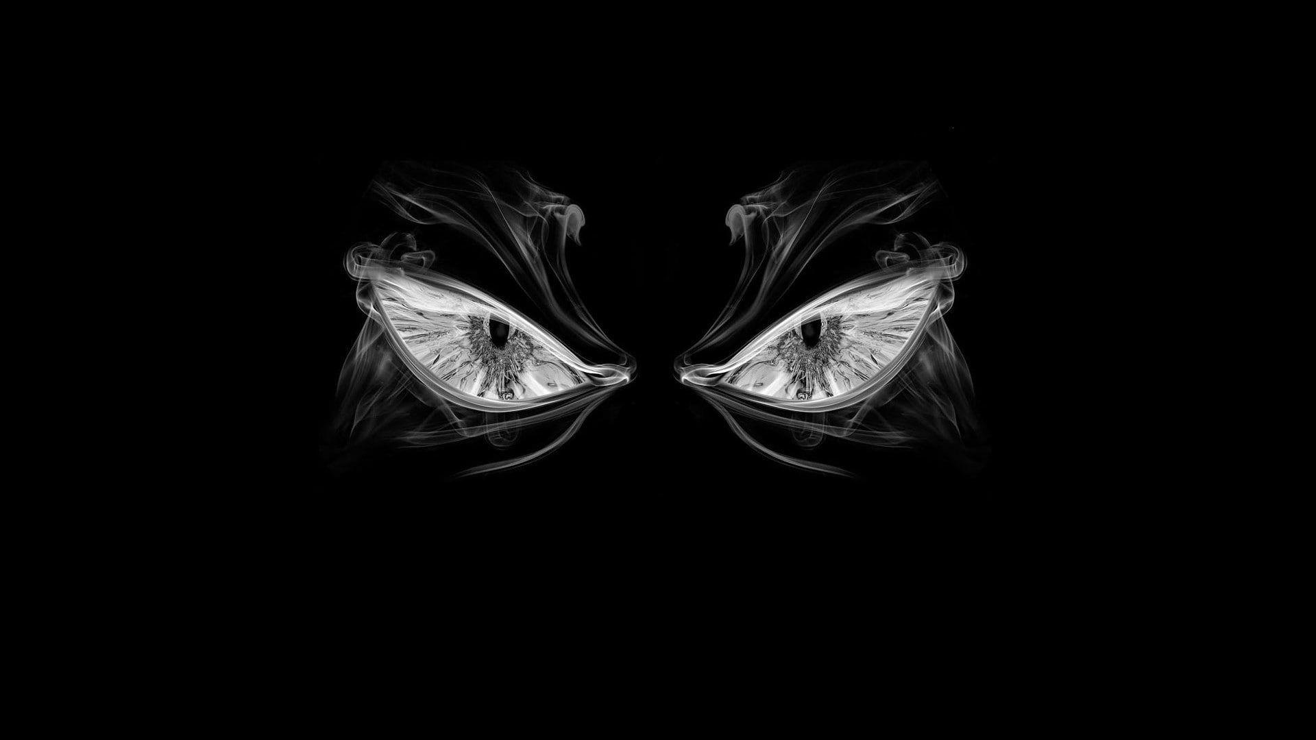1920x1080 monster eye wallpaper #minimalism digital art #eyes #dark #anger