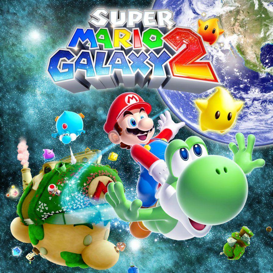 super mario galaxy 2 poster