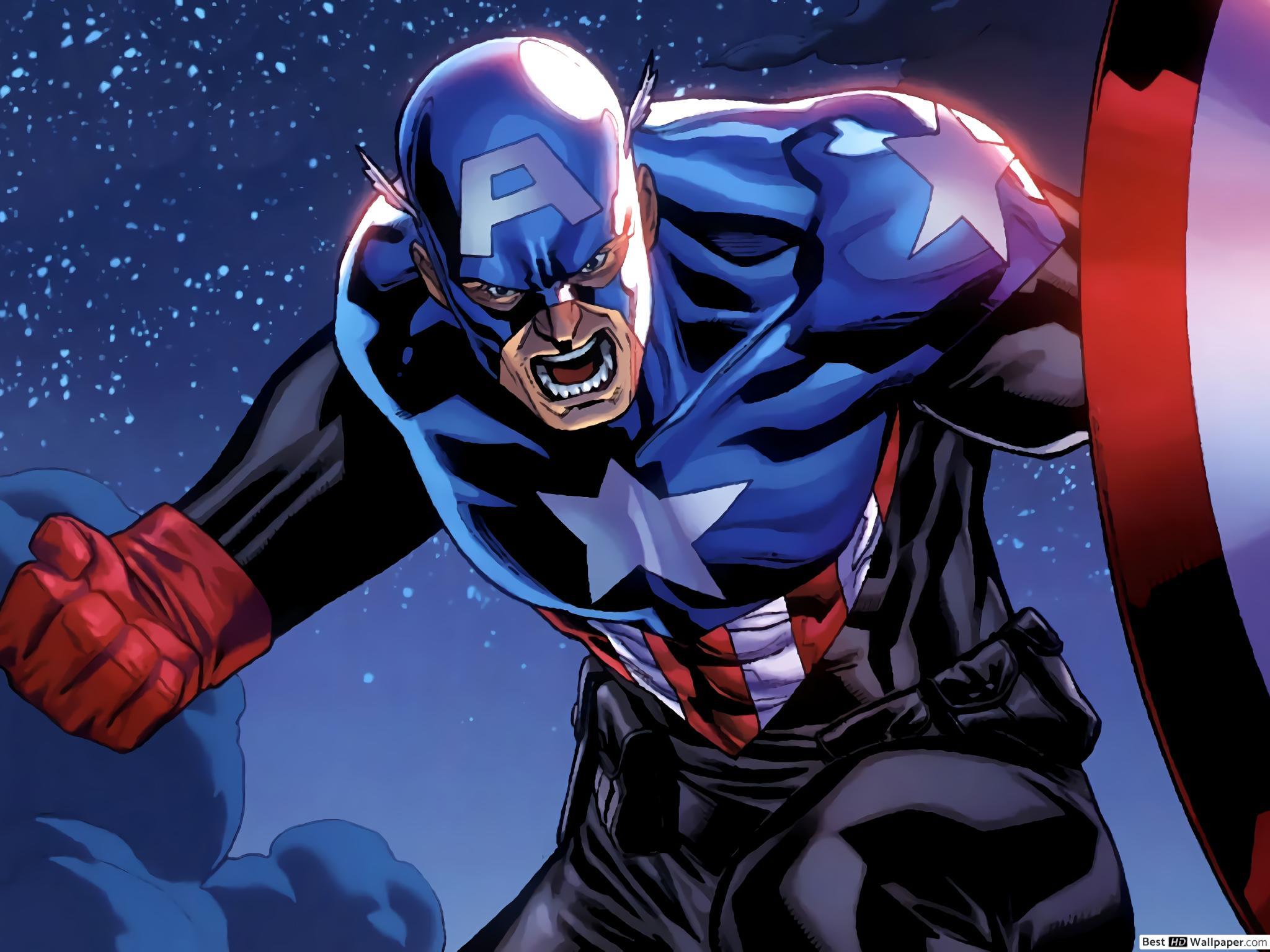 2048x1536 Captain America Marvel HD wallpaper download