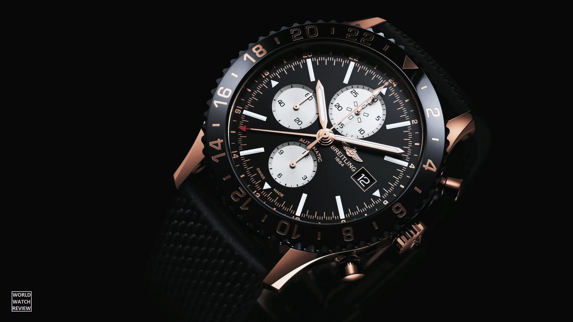 1920x1080 Breitling Chronoliner Triple Time Zone Chronograph Limited